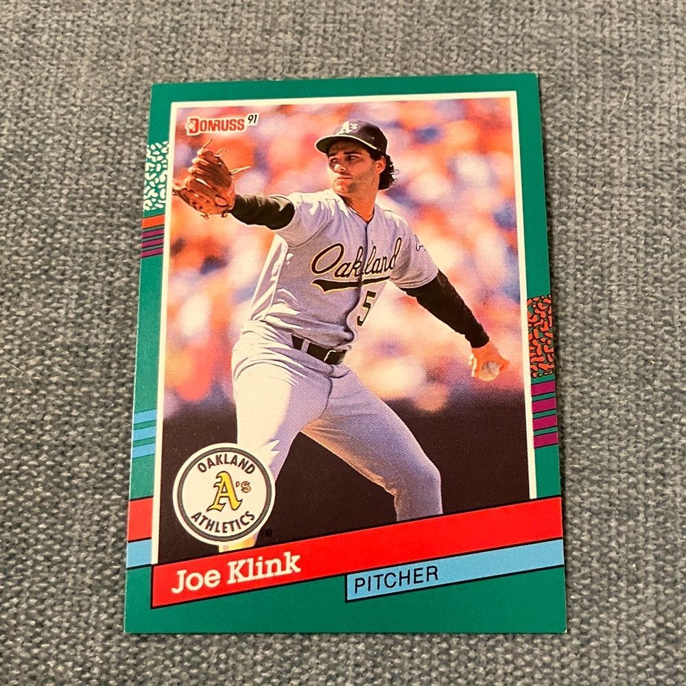 1991 Donruss Oakland A's Baseball Card Trading Card